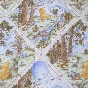 Vintage Classic Winnie the Pooh Twin Reversible Comforter